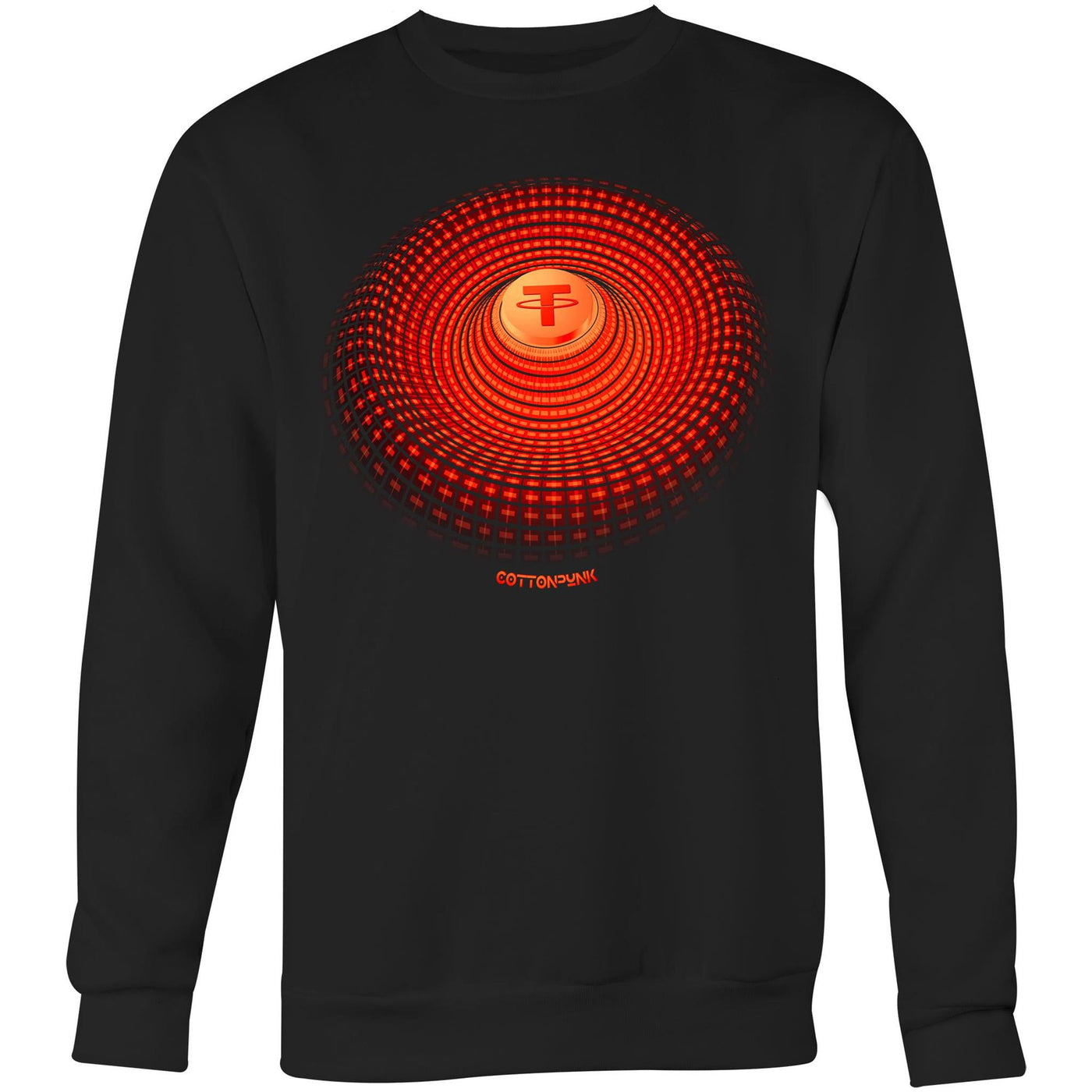 TETHER IV - Mens Sweatshirt - FRONT PRINT