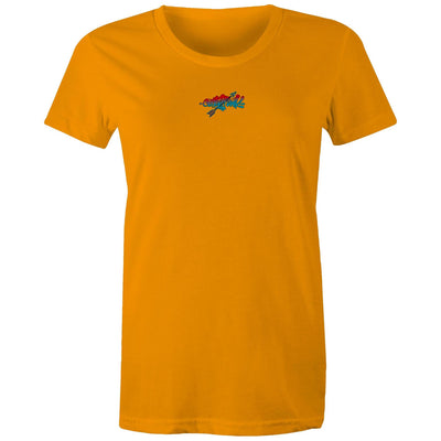 BIRD OF PREY (W) - Womens T-Shirt - BACK PRINT