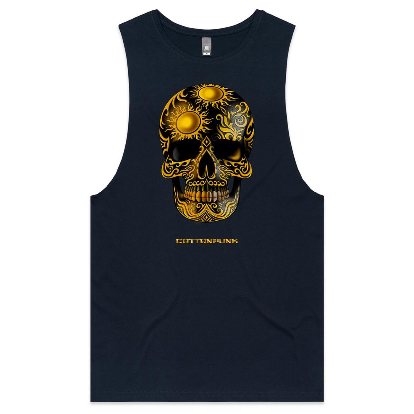 DEATH BY SUNRISE - Mens Sleeveless T-Shirt - FRONT PRINT