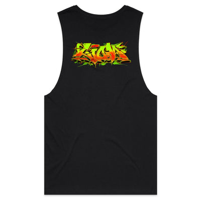 LION (R) - Mens Sleeveless T-Shirt - BACK PRINT