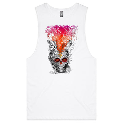 DIGITAL DETOX - Mens Sleeveless T-Shirt - FRONT PRINT