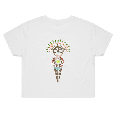 PAINKILLA (W) - Womens Crop T-Shirt - BACK PRINT