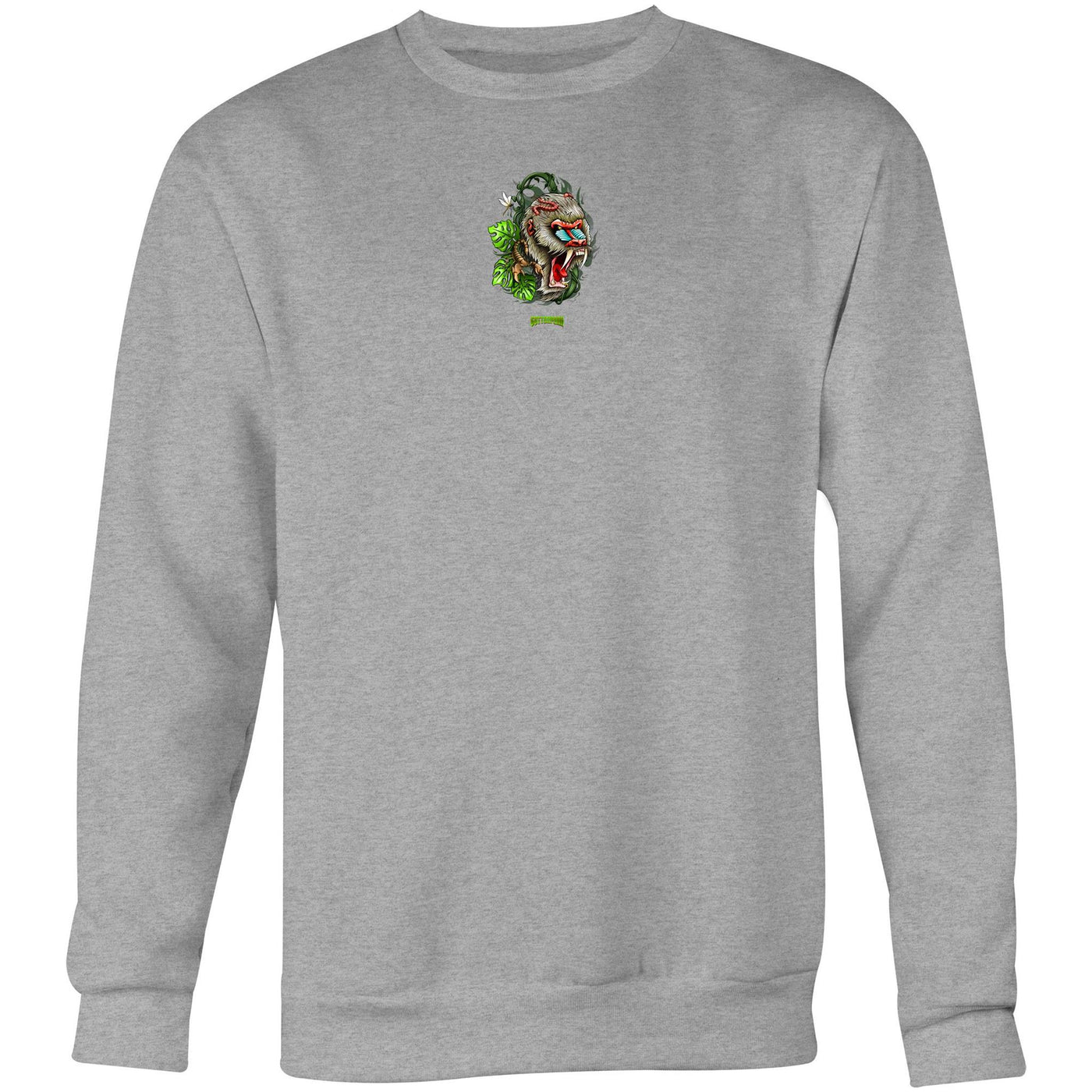 SPIRIT BOAR - Mens Sweatshirt - BACK PRINT