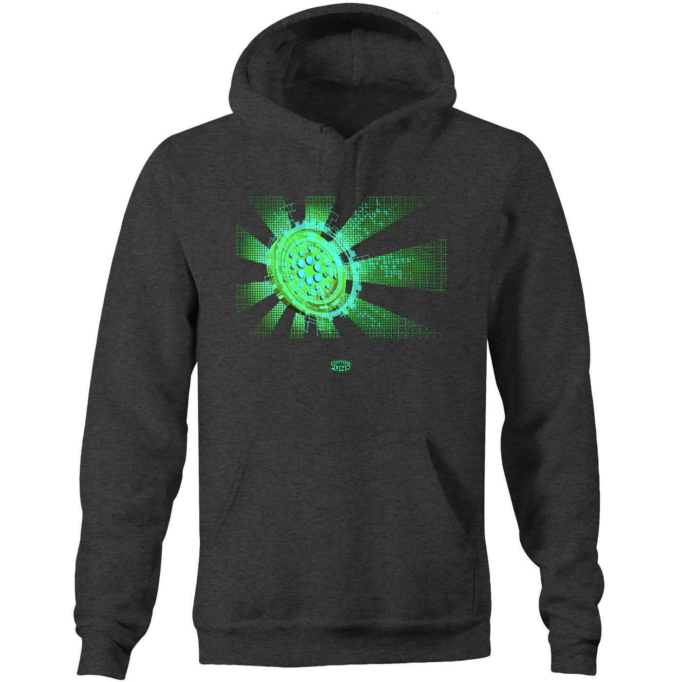 CARDANO III - Mens Pocket Hoodie - FRONT PRINT