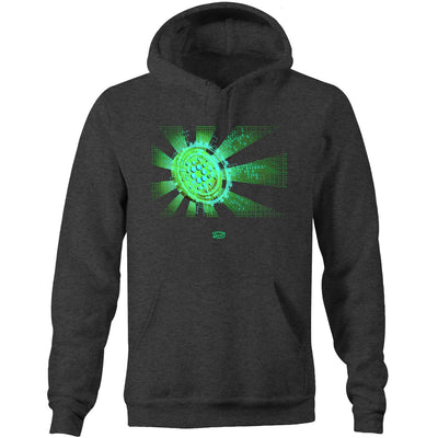 CARDANO III - Mens Pocket Hoodie - FRONT PRINT