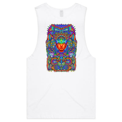 DEATH OF THE EGO - Mens Sleeveless T-Shirt - BACK PRINT