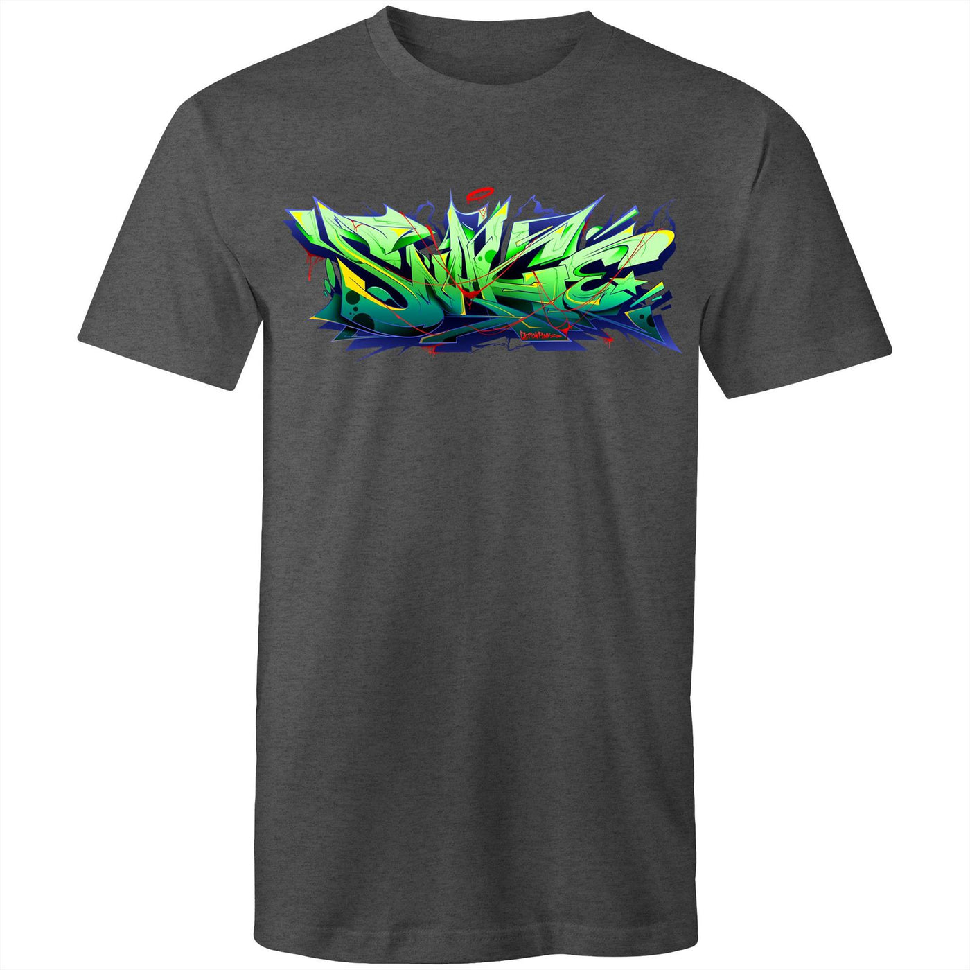 SNAKE (R) - Mens T-Shirt - FRONT PRINT