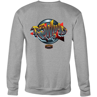 R3WIND - Mens Sweatshirt - BACK PRINT