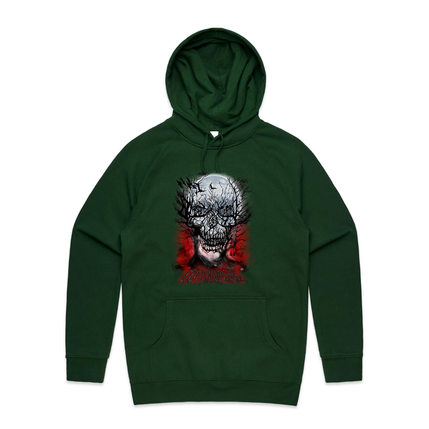 PIERCED SOUL - Mens Pocket Hoodie - FRONT PRINT