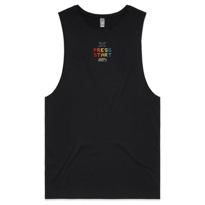 GAMING LEGEND - Mens Sleeveless T-Shirt - BACK PRINT