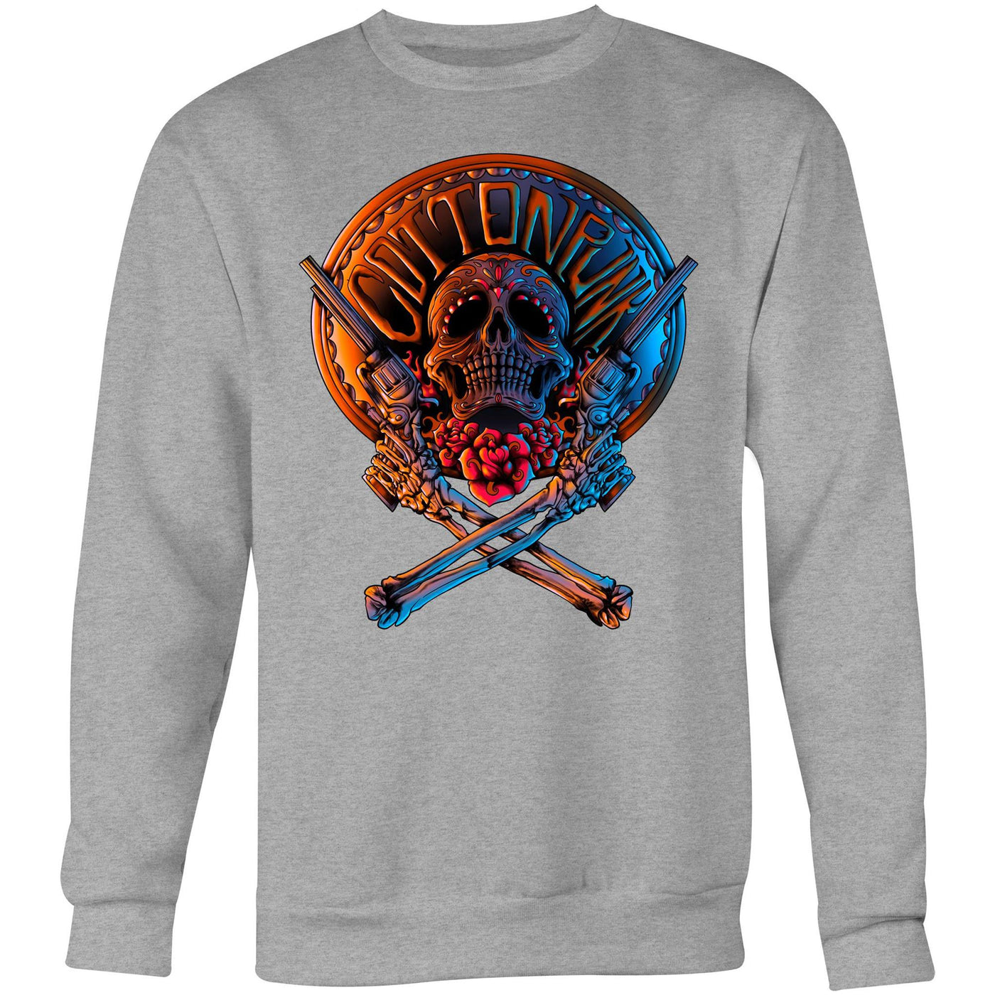 DEAD REDEMPTION - Mens Sweatshirt - FRONT PRINT