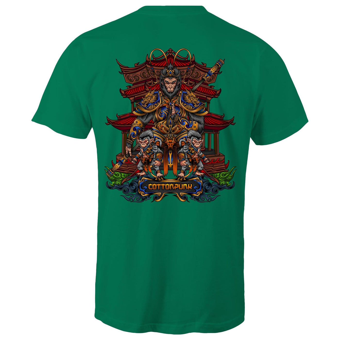 MONKEY KING 2 - Mens T-Shirt - BACK PRINT