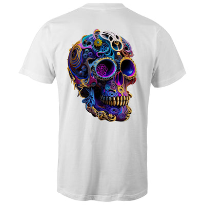 GEARS OF TIME - Mens T-Shirt - BACK PRINT