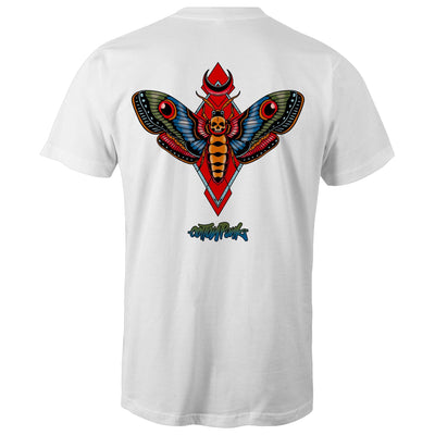 MOTH - Mens T-Shirt - BACK PRINT