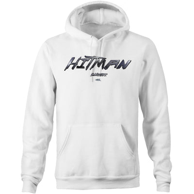 HITMAN - Mens Pocket Hoodie - FRONT PRINT