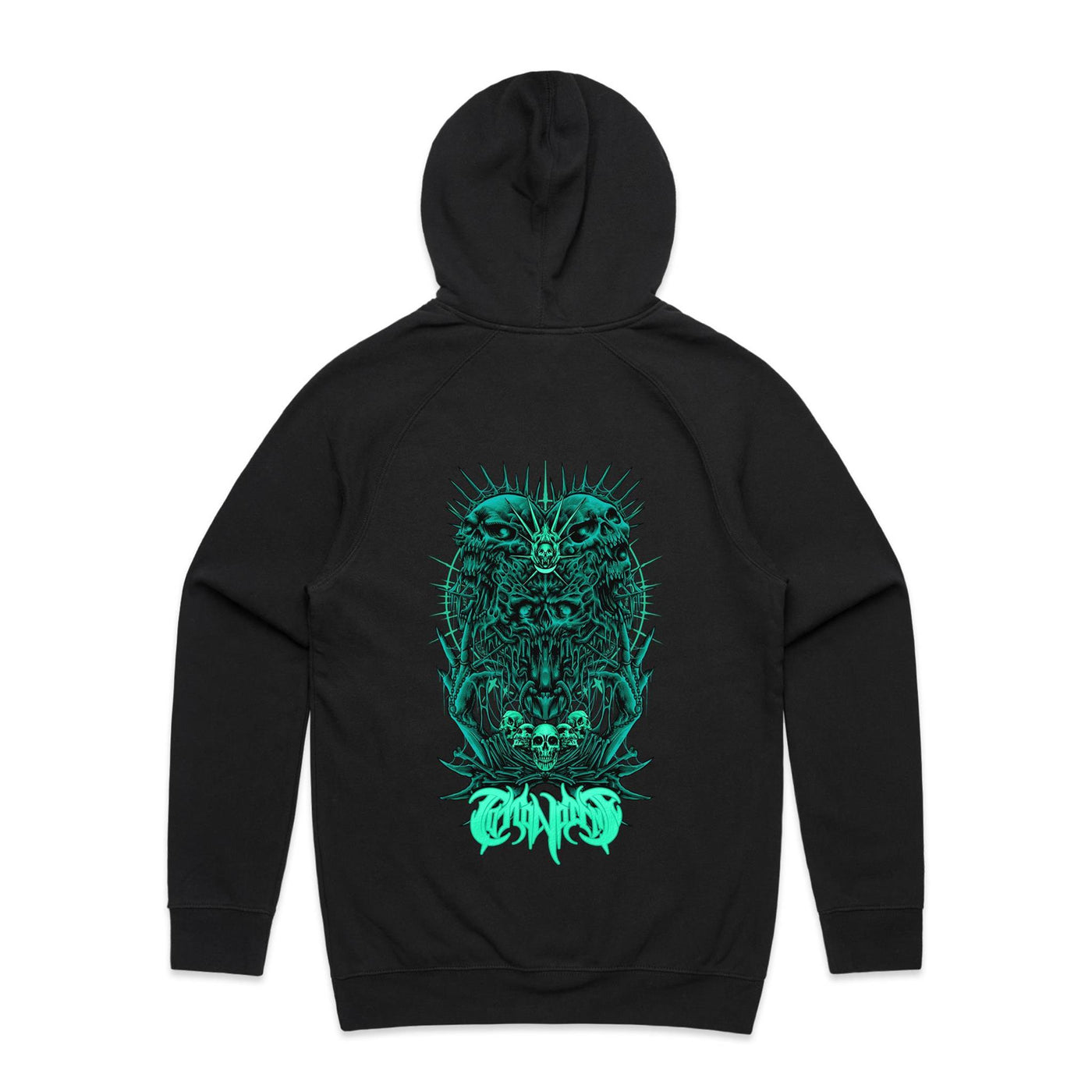 PARANOID II - Mens Pocket Hoodie - BACK PRINT