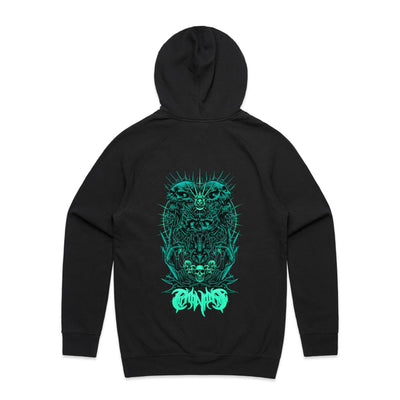 PARANOID II - Mens Pocket Hoodie - BACK PRINT