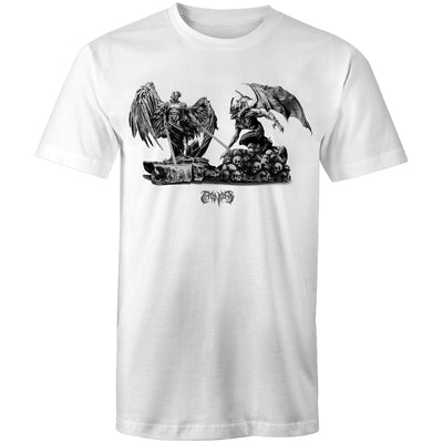 ANGELS & DEMONS - Mens T-Shirt - FRONT PRINT