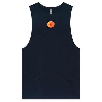 TETHER IV - Mens Sleeveless T-Shirt - BACK PRINT