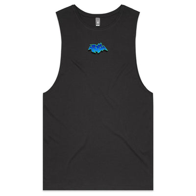 KRUSIN - Mens Sleeveless T-Shirt - BACK PRINT