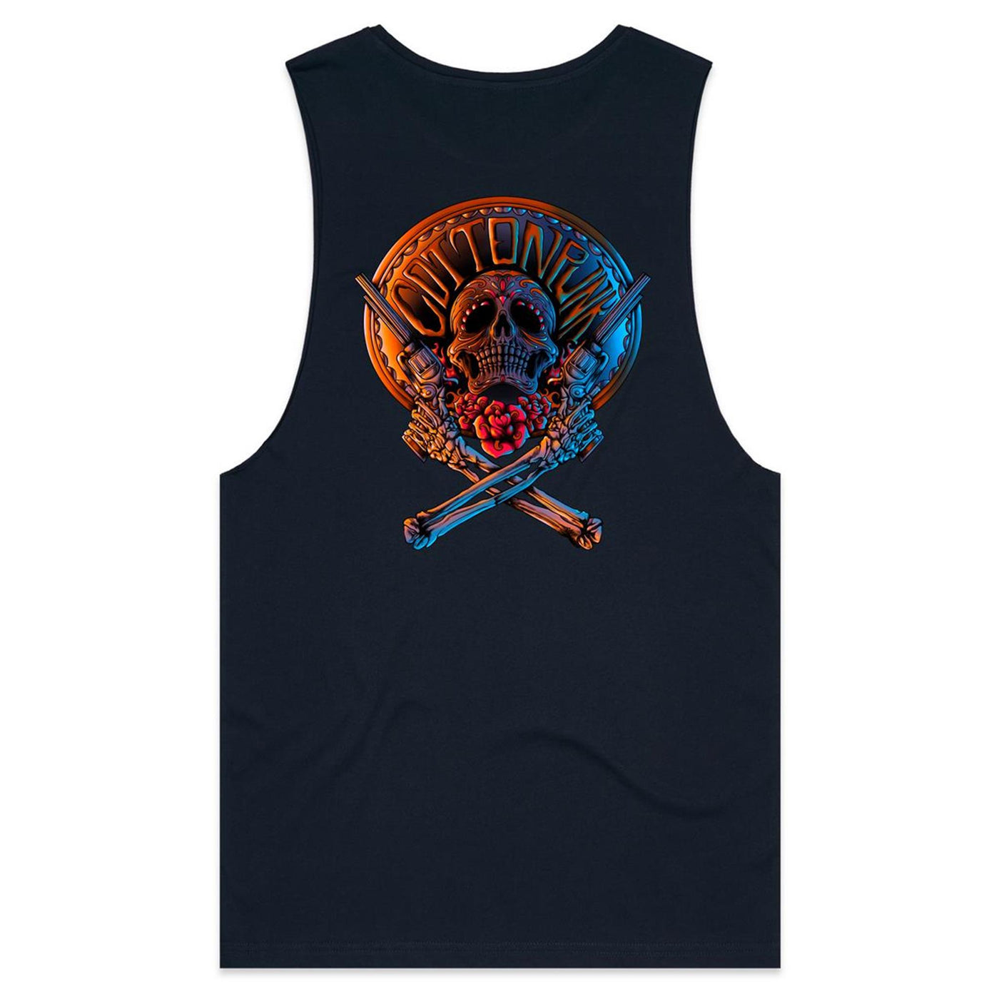 DEAD REDEMPTION - Mens Sleeveless T-Shirt - BACK PRINT