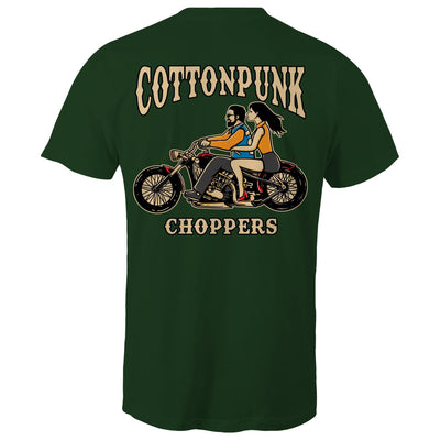 COTTONPUNK CHOPPERS - Mens T-Shirt - BACK PRINT