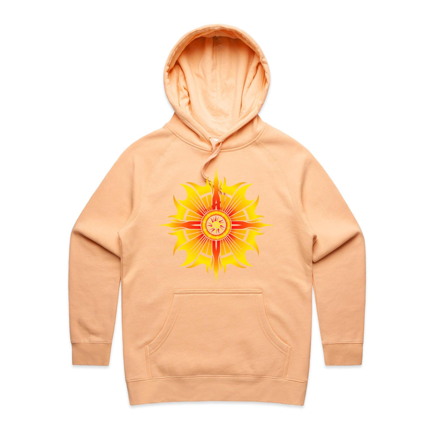 SUNDANCE (W) - Womens Pocket Hoodie - FRONT PRINT