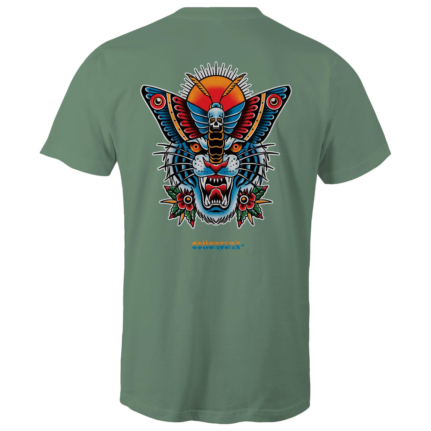 TIGERMOTH - Mens T-Shirt - BACK PRINT