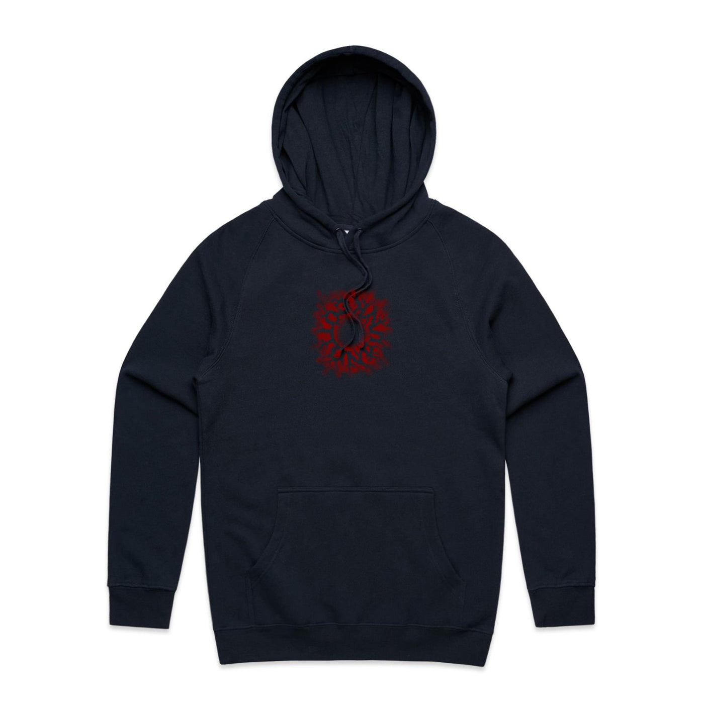 PIERCED SOUL - Mens Pocket Hoodie - BACK PRINT