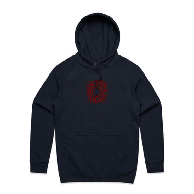 PIERCED SOUL - Mens Pocket Hoodie - BACK PRINT