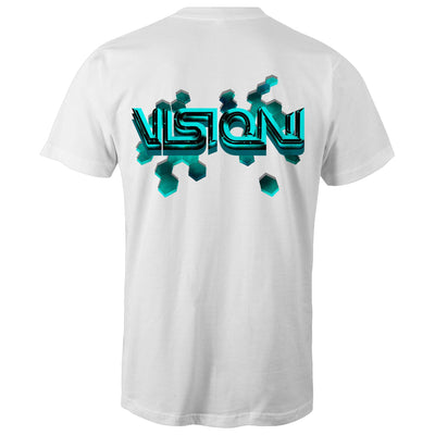 VISION - Mens T-Shirt - BACK PRINT