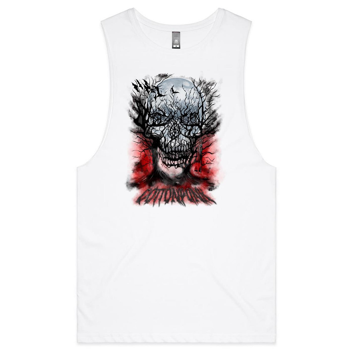 PIERCED SOUL - Mens Sleeveless T-Shirt - FRONT PRINT