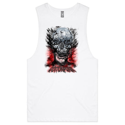 PIERCED SOUL - Mens Sleeveless T-Shirt - FRONT PRINT