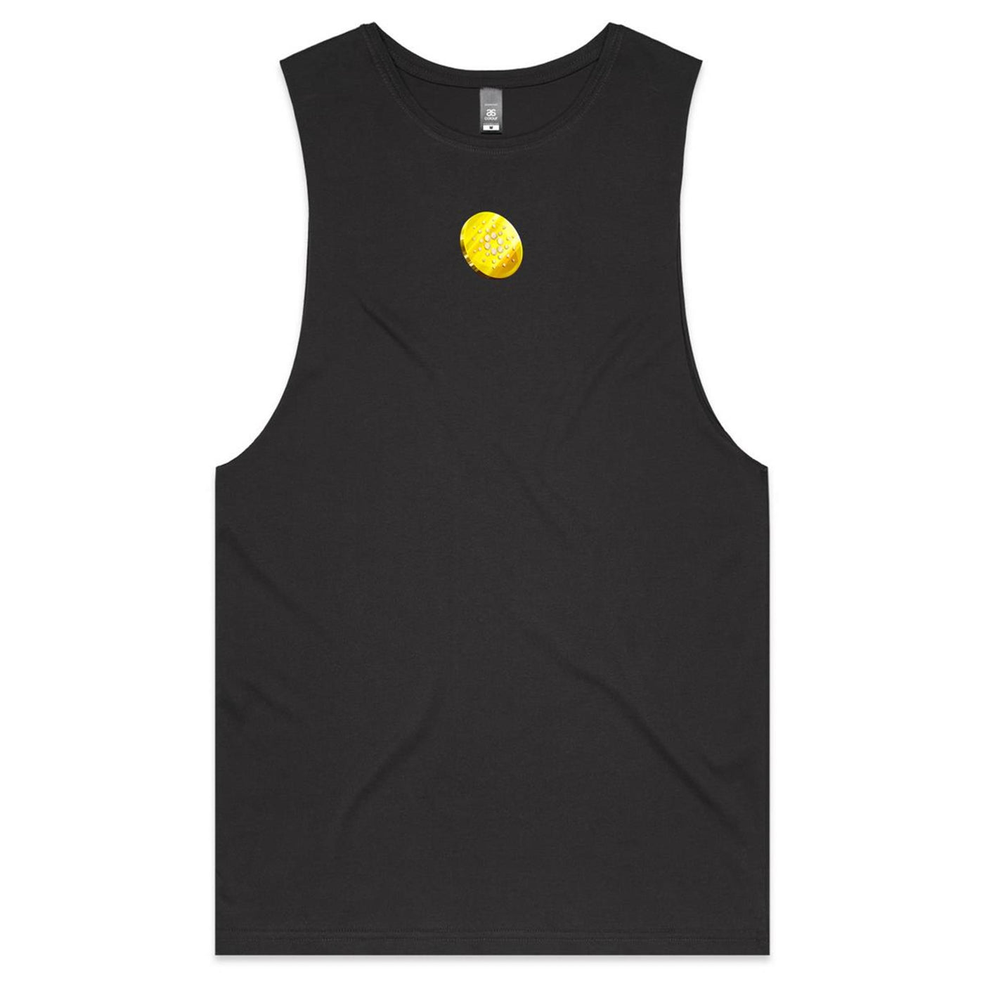 CARDANO II - Mens Sleeveless T-Shirt - BACK PRINT