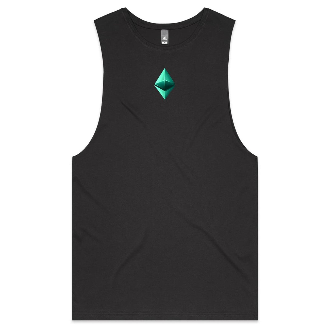 ETHEREUM III - Mens Sleeveless T-Shirt - BACK PRINT