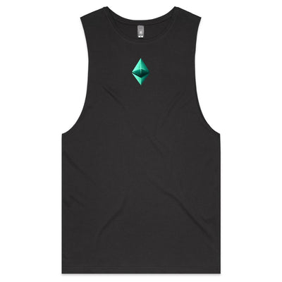 ETHEREUM III - Mens Sleeveless T-Shirt - BACK PRINT