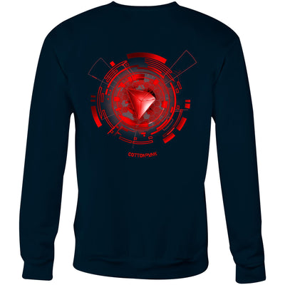 TRON IV - Mens Sweatshirt - BACK PRINT