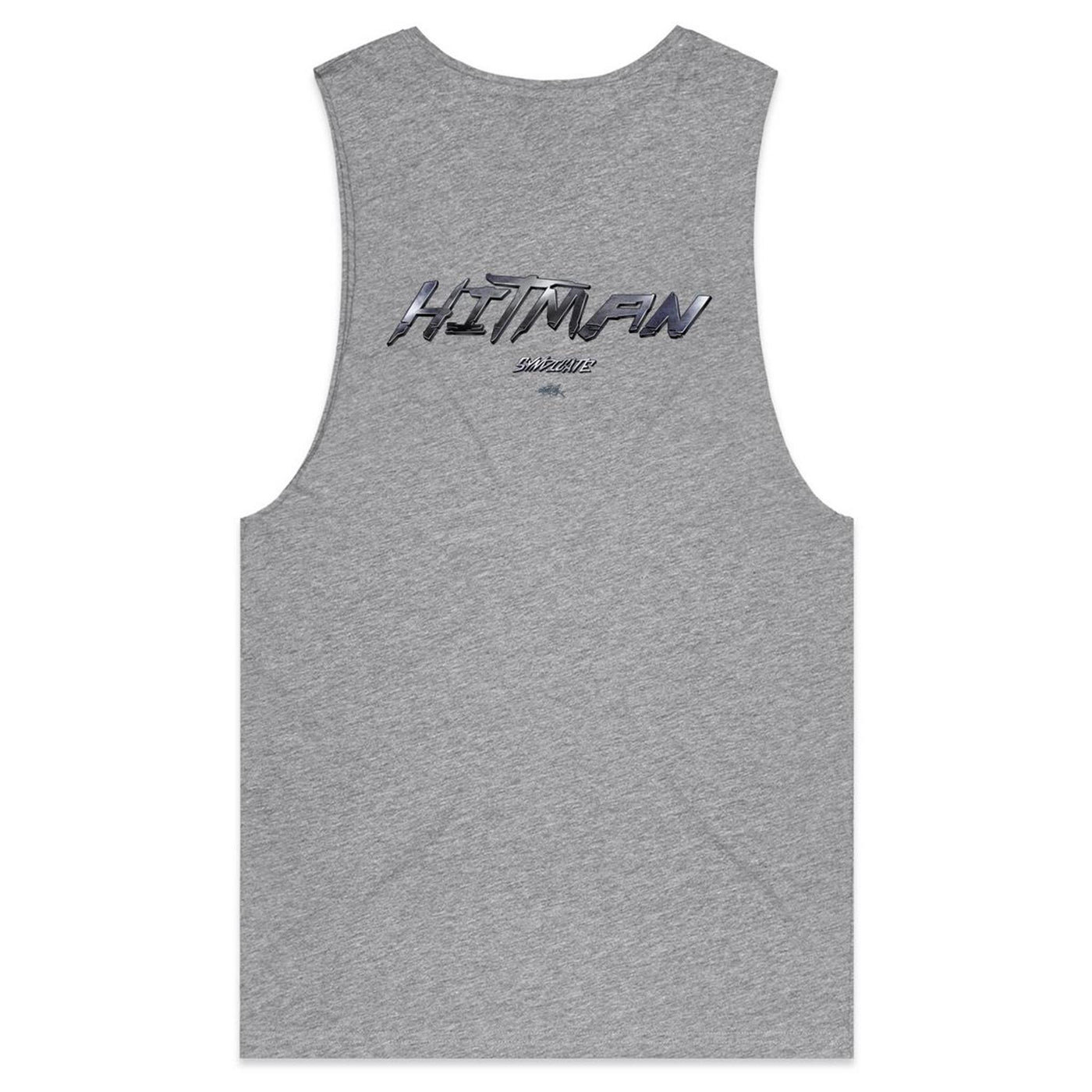 HITMAN - Mens Sleeveless T-Shirt - BACK PRINT