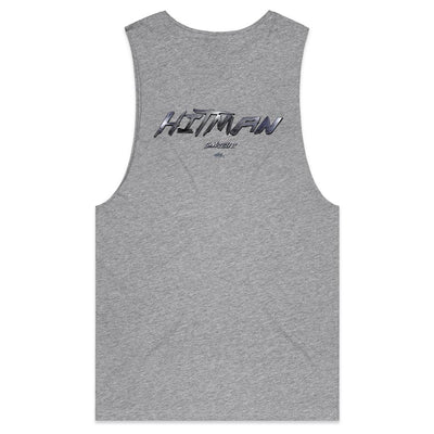 HITMAN - Mens Sleeveless T-Shirt - BACK PRINT