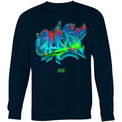 GHOST - Mens Sweatshirt - FRONT PRINT