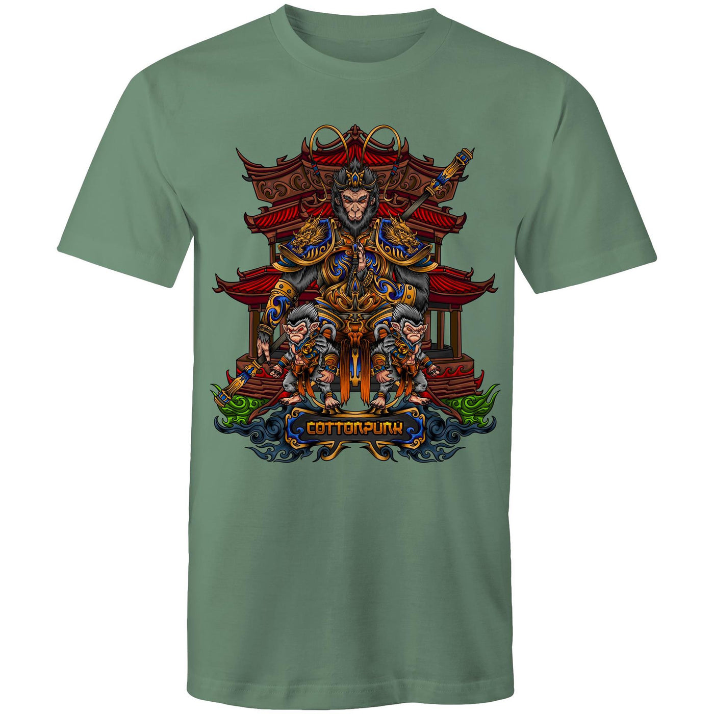 MONKEY KING 2 - Mens T-Shirt - FRONT PRINT