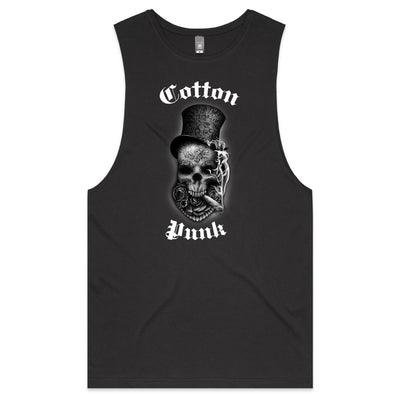 PLAY HARD - Mens Sleeveless T-Shirt - FRONT PRINT