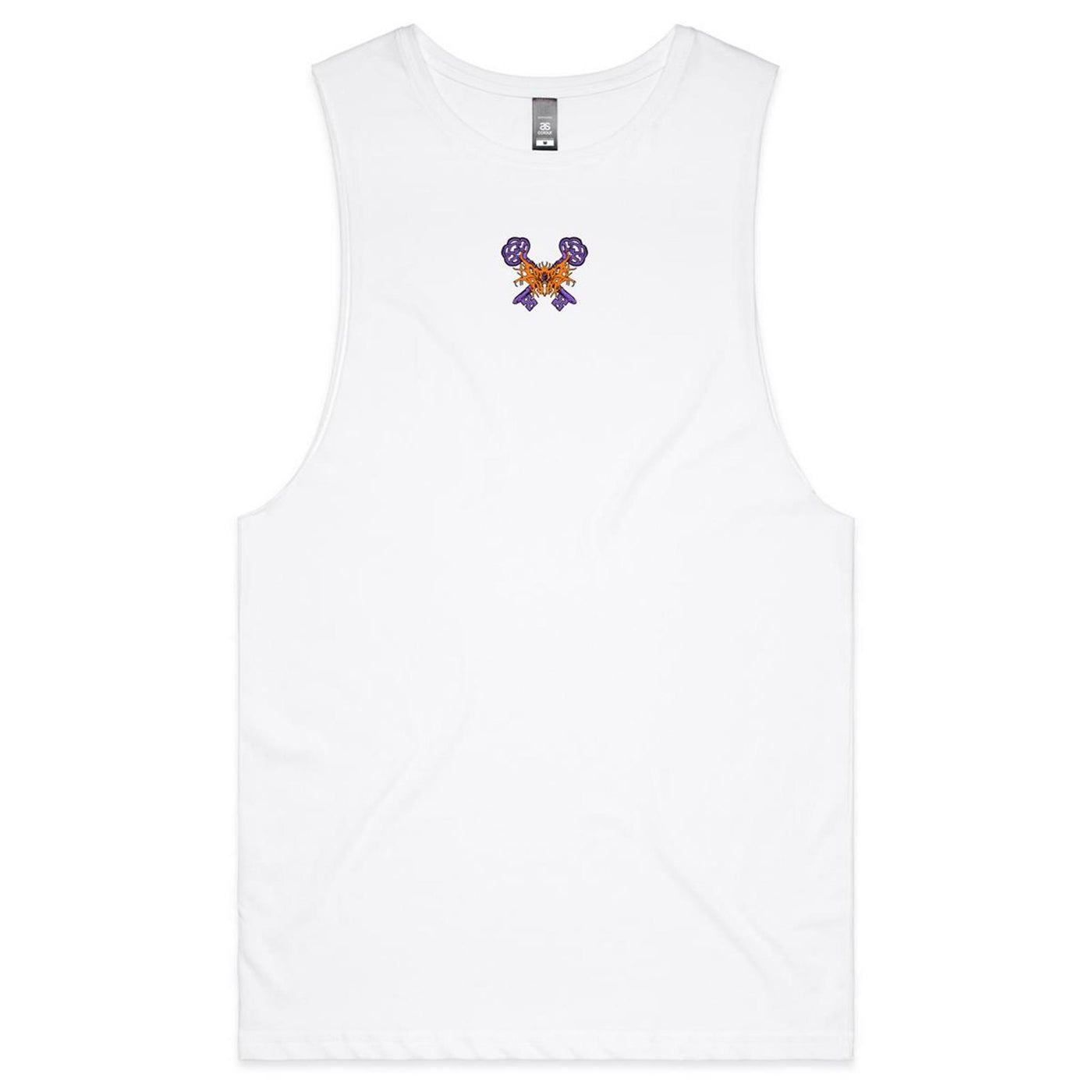 KEYMASTER III - Mens Sleeveless T-Shirt - BACK PRINT