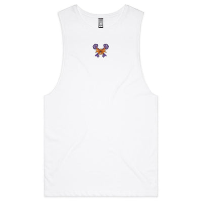 KEYMASTER III - Mens Sleeveless T-Shirt - BACK PRINT