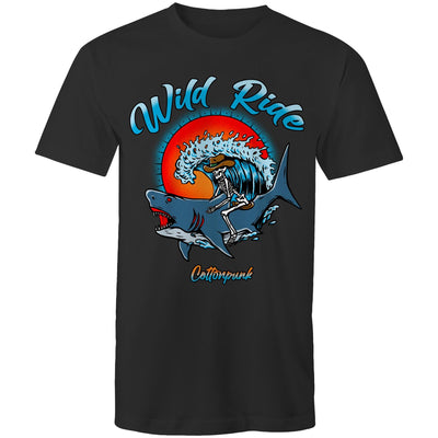 WILD RIDE - Mens T-Shirt - FRONT PRINT