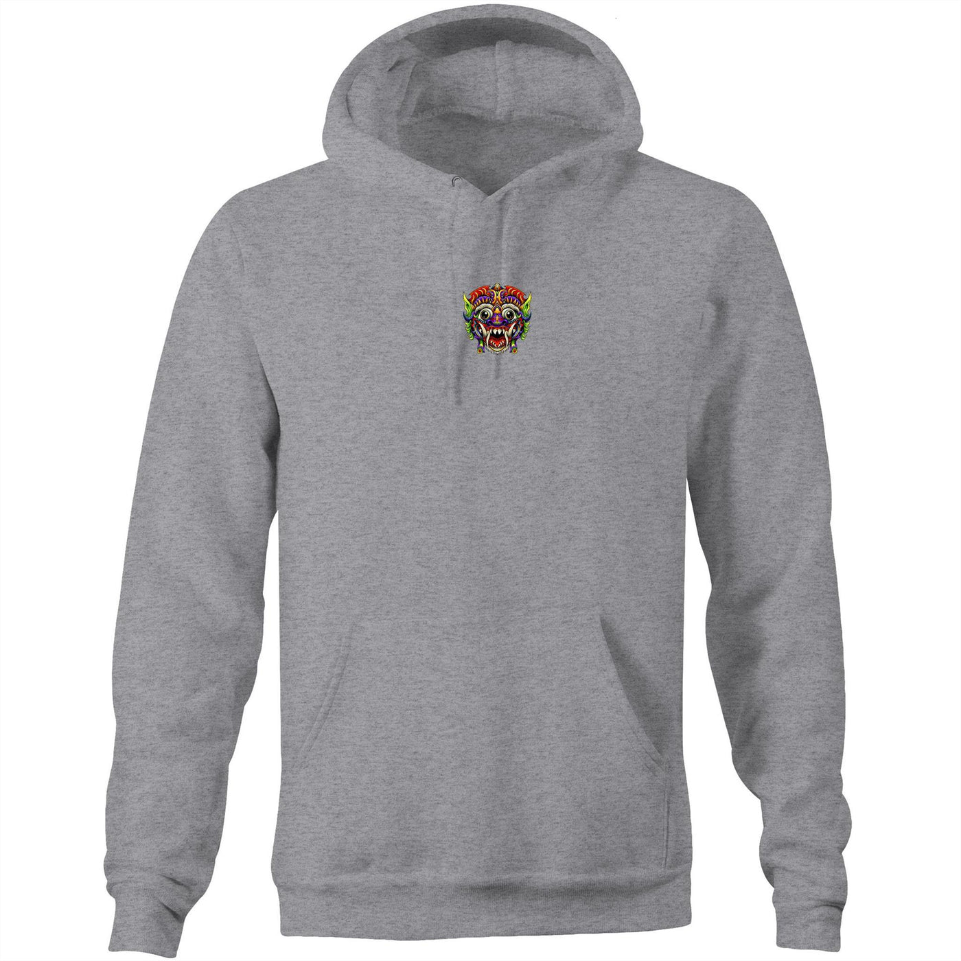 BALI SPIRITS - Mens Pocket Hoodie - BACK PRINT