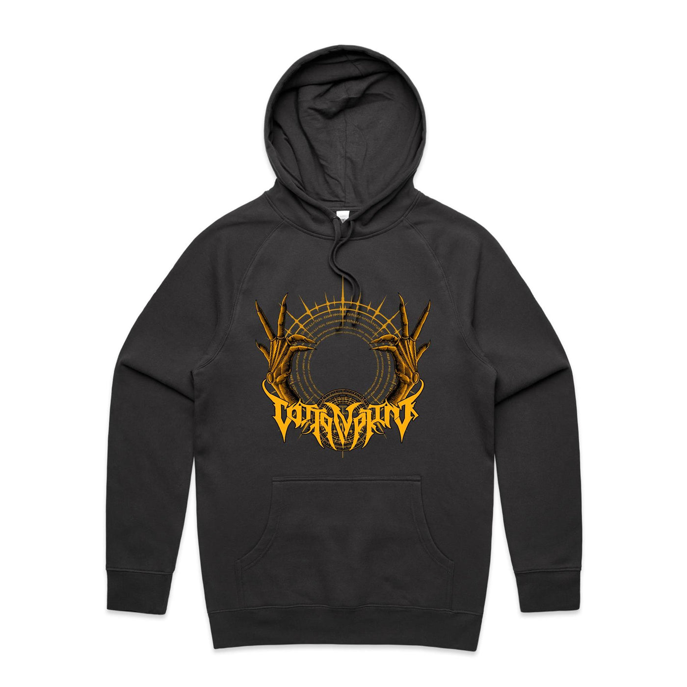 RISING IV - Mens Pocket Hoodie - FRONT PRINT