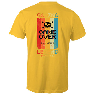 GAMING LEGEND - Mens T-Shirt - BACK PRINT