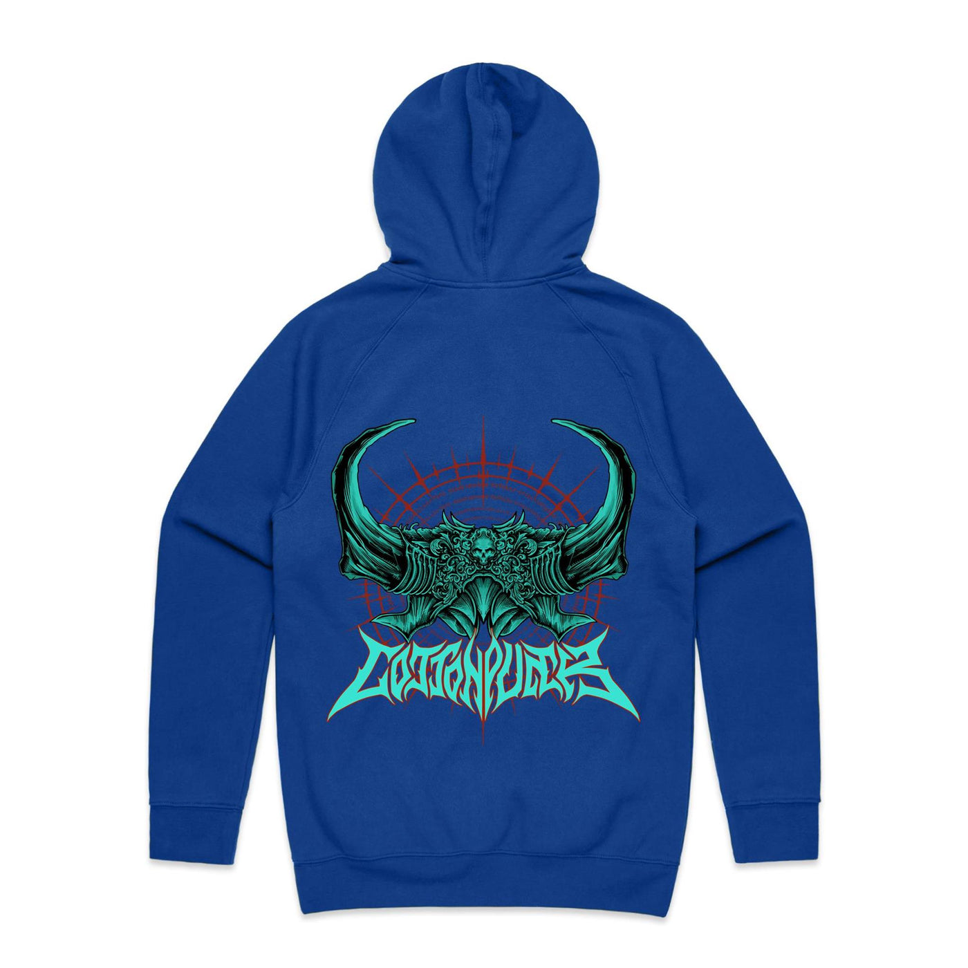 BLACK SPELL III - Mens Pocket Hoodie - BACK PRINT