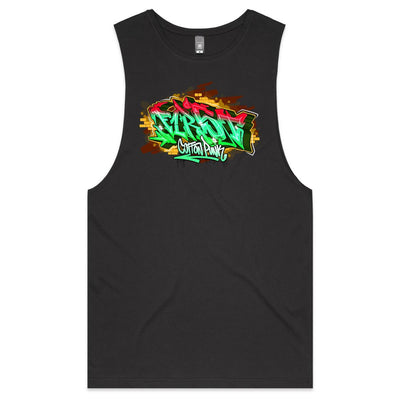 F1RST - Mens Sleeveless T-Shirt - FRONT PRINT